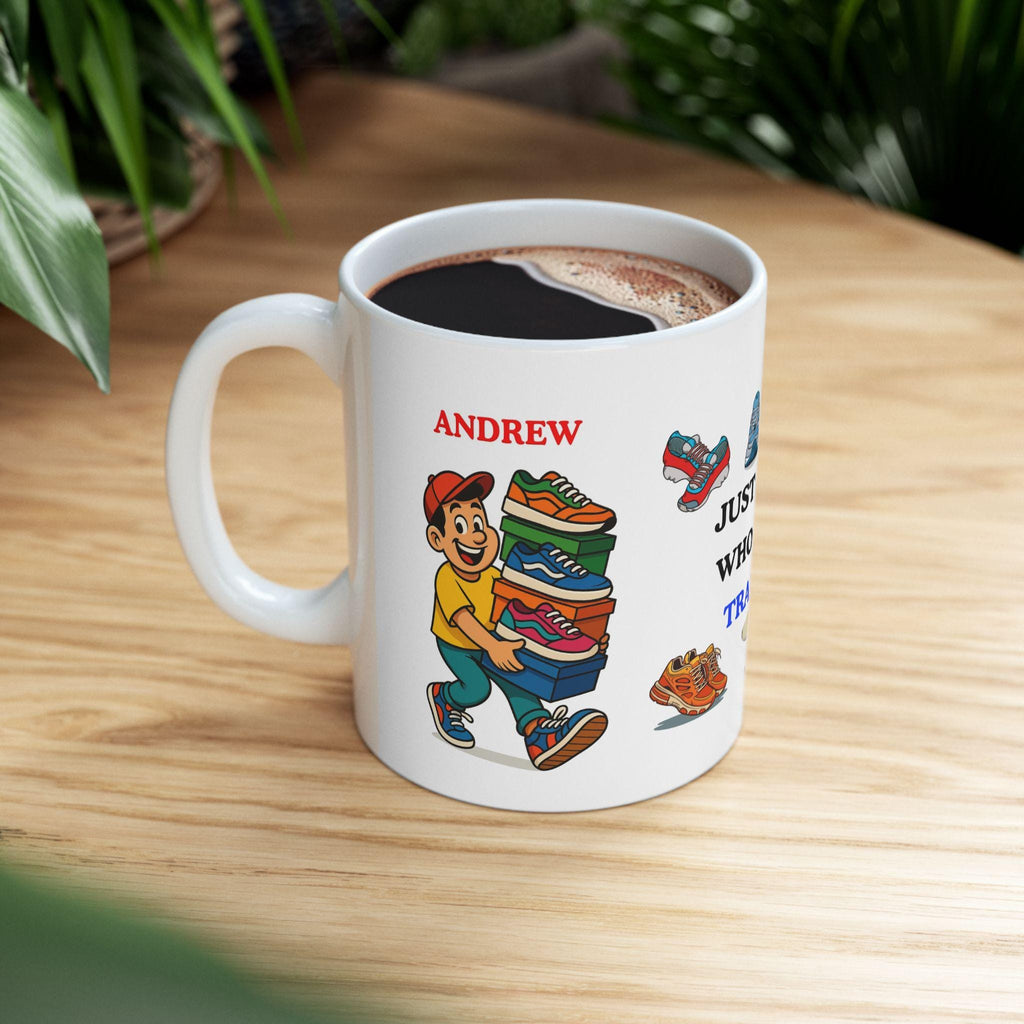 Personalised Trainer Lover Mug, Gift For Him