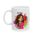 Personalised Selfie Lover Mug, Custom Photo Gift for Her