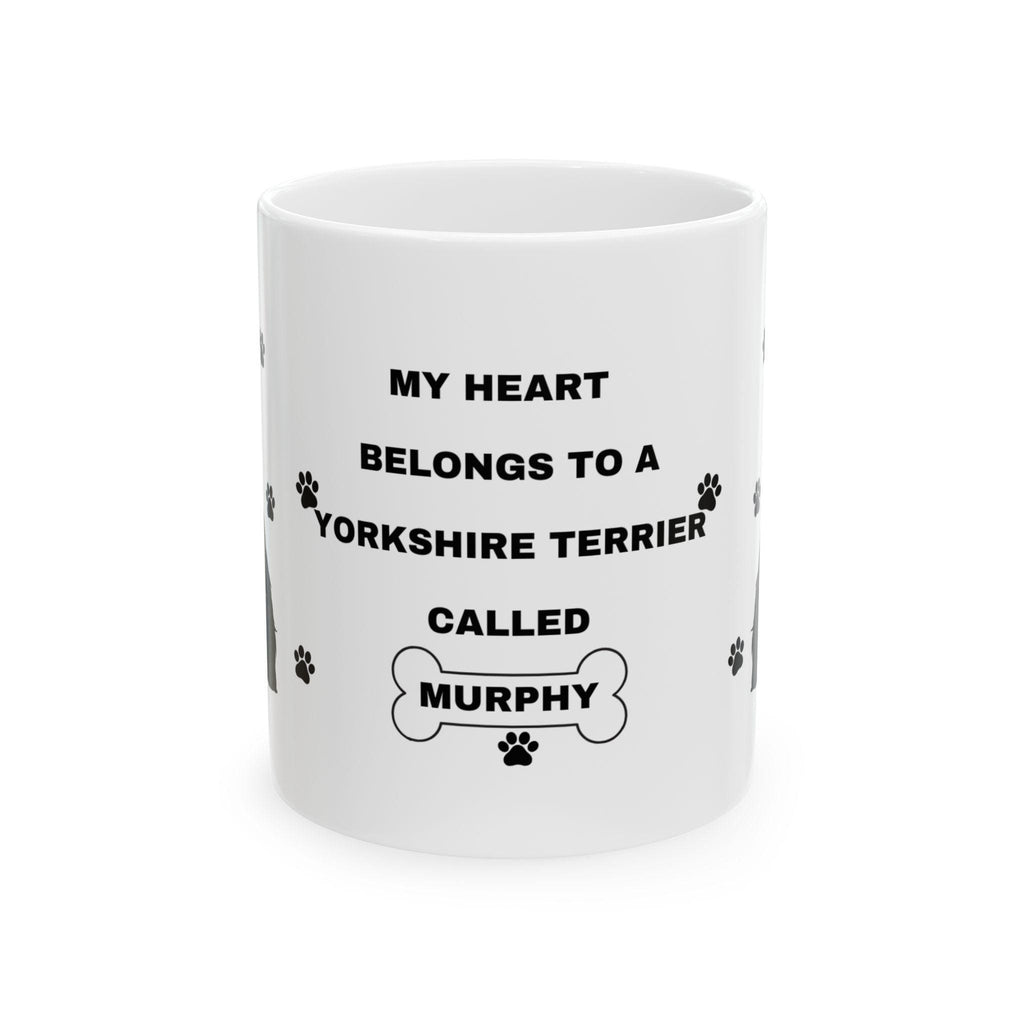 Personalised Yorkshire Terrier Mug, Dog Lover Gift