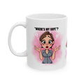 Personalised Where's My Vape Mug: Novelty Gift, her, fun.