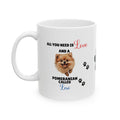 Personalised Pomeranian Mug: Dog Lover Gift