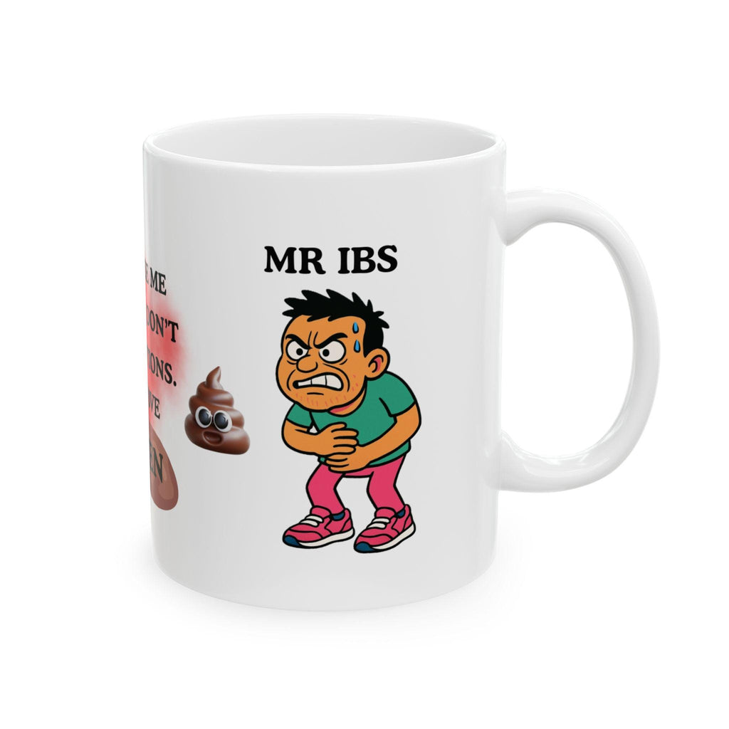 Personalised Mr IBS Mug, Funny Novelty Gift