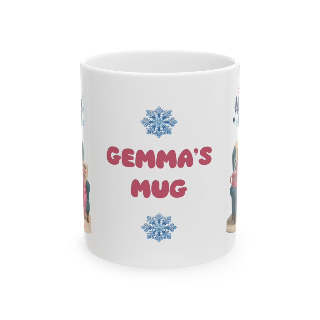 Personalised 'Miss Always Cold' Mug, Funny Winter Beverage Cup, 11oz Ceramic