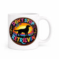Don't Stop Retrievin' Dog Funny Novelty Music Gift Mug 11oz Ceramic