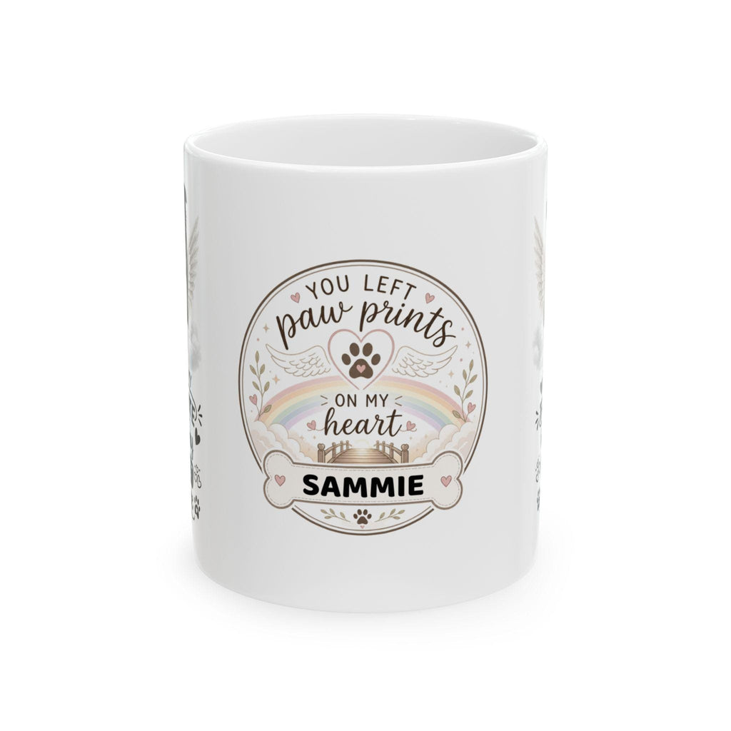 Personalised Border Collie Memorial Mug Personalised, Pet Loss Gift, Dog Remembrance Mug, Favourite Hello Hardest Goodbye 11oz