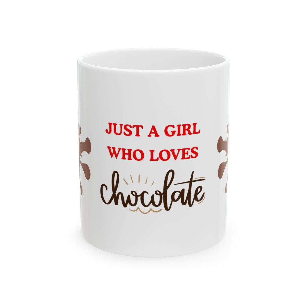 Personalised Chocolate Lover Mug, 11oz Coffee Cup, Gift for Her