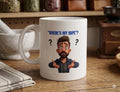 Personalised "Where's My Vape?" Mug, Funny Gift
