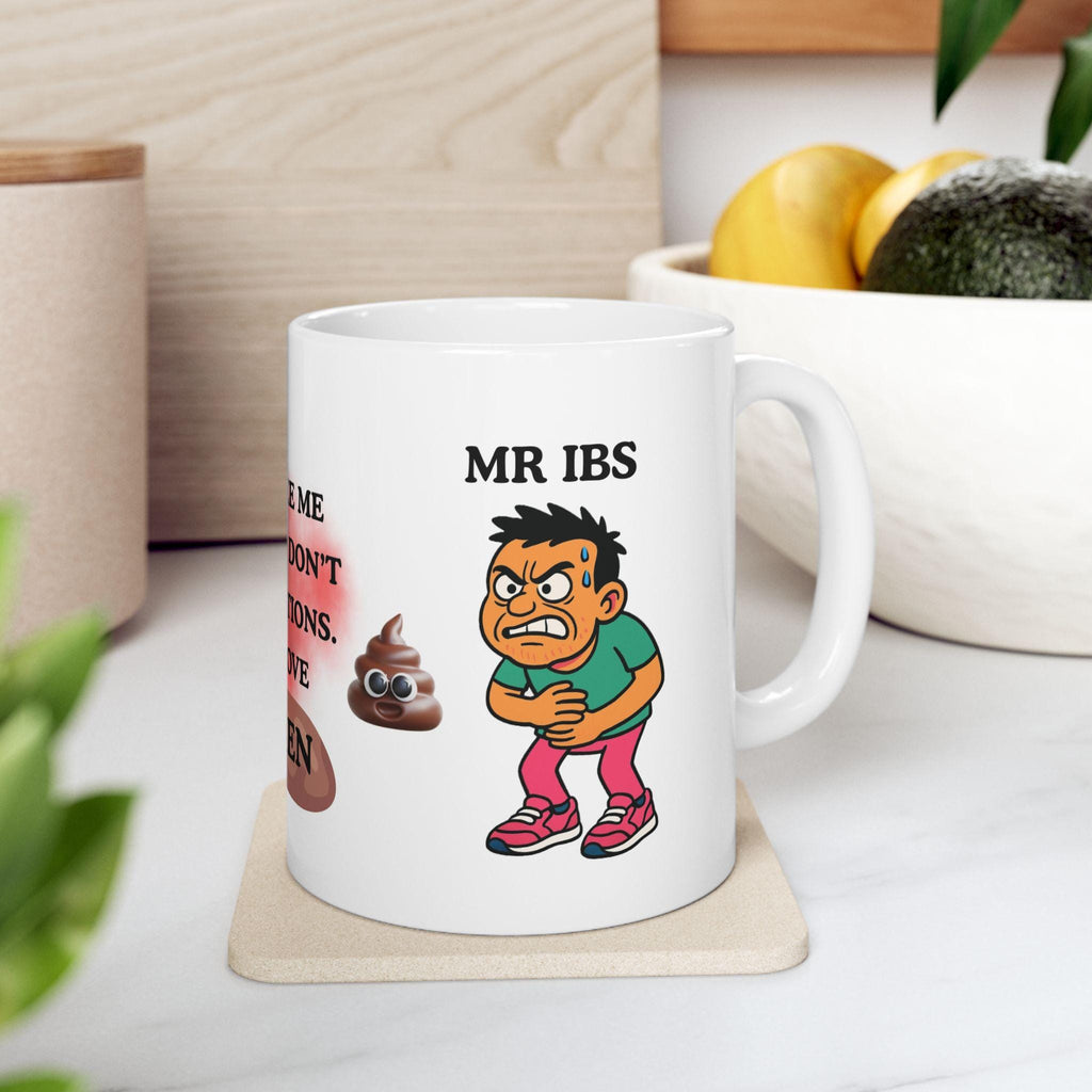 Personalised Mr IBS Mug, Funny Novelty Gift