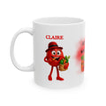 Just a girl who's vegan, mug, personalised, gift, cute, fun.