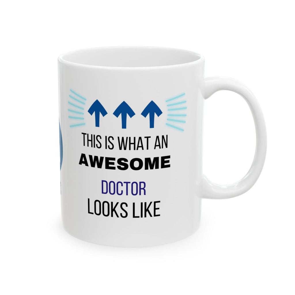 Awesome Doctor Mug, Novelty Ceramic Coffee Cup, Personalized Gift