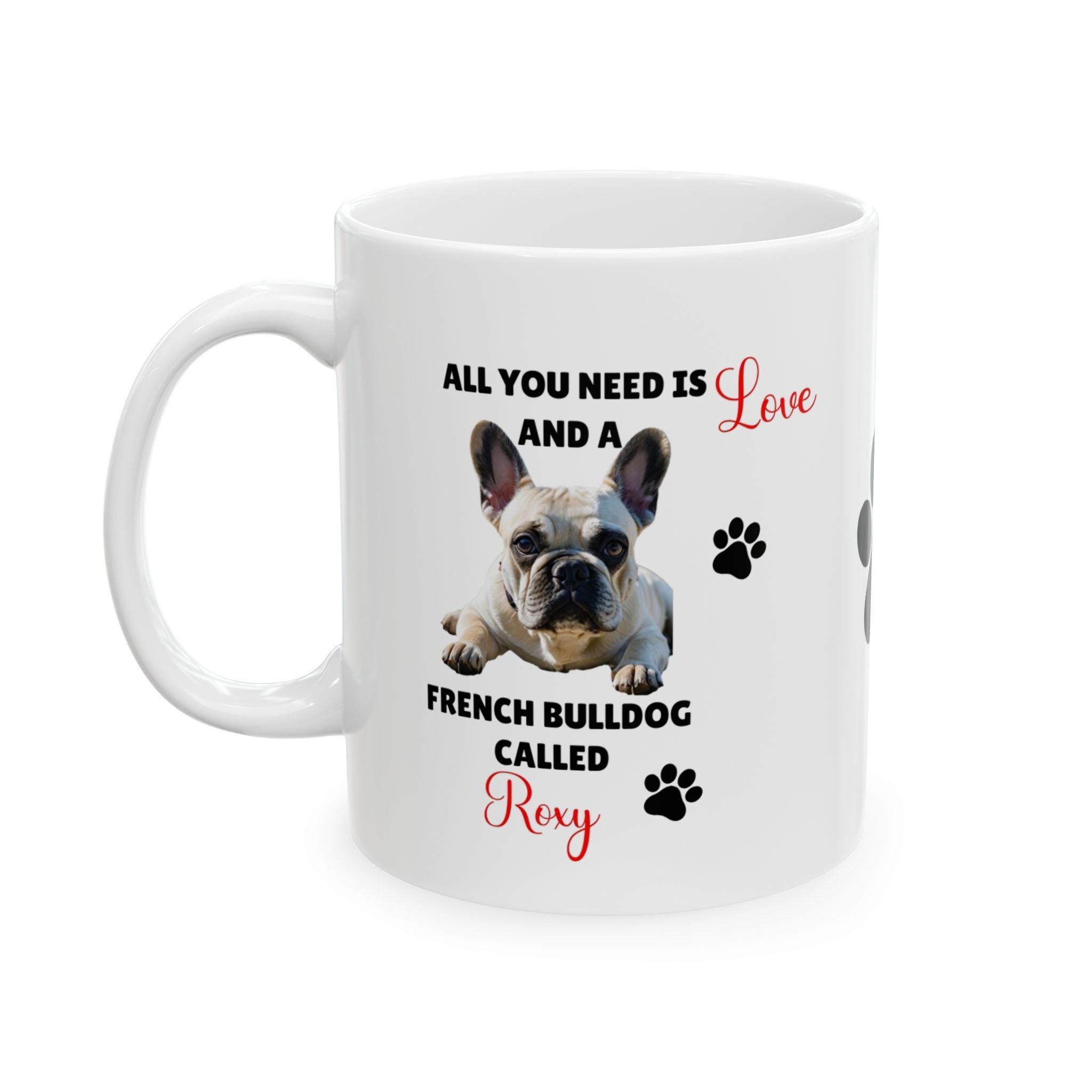 Personalised French Bulldog Mug: Dog Lover Gift