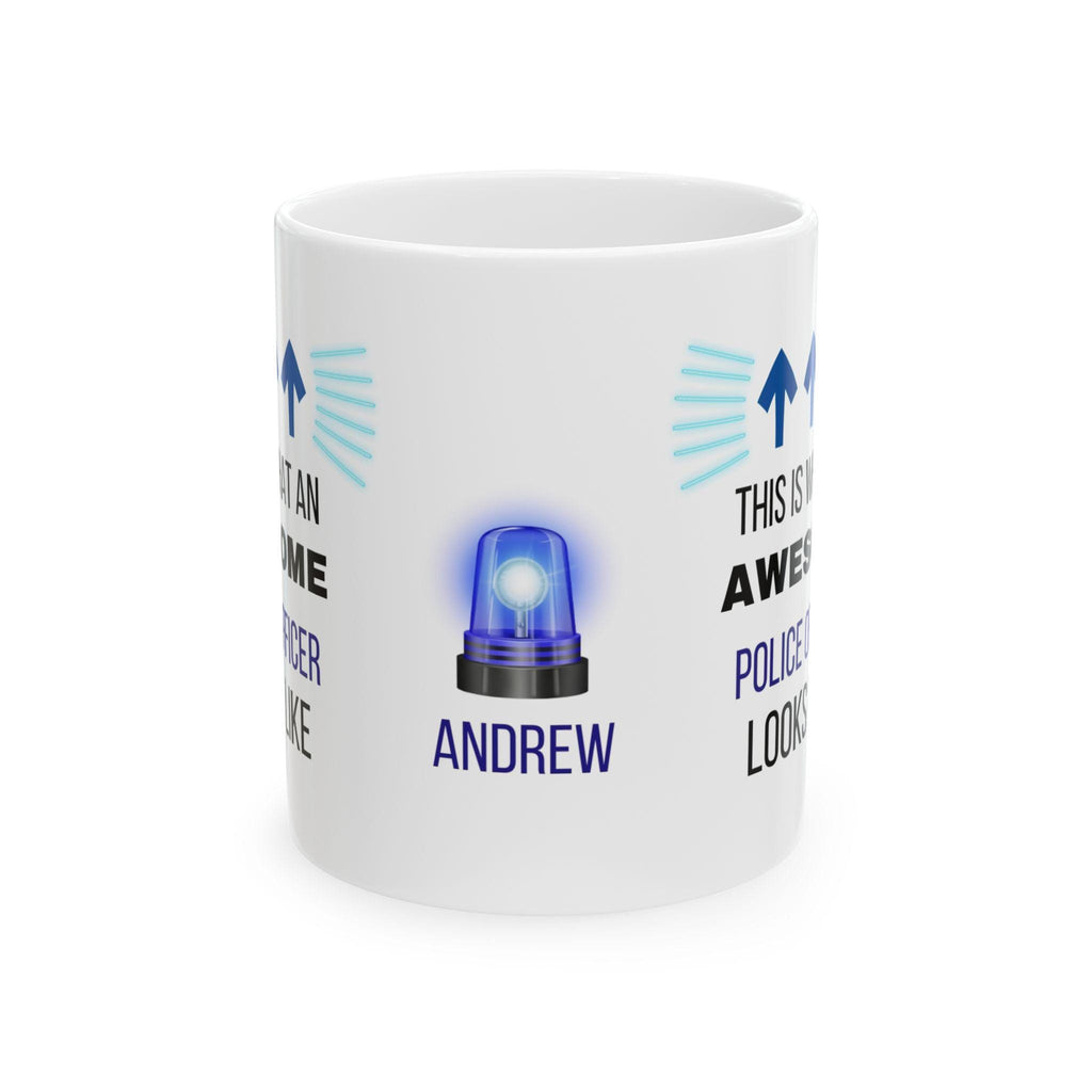 Awesome Police Officer Mug, Novelty Gift