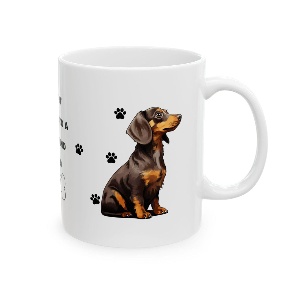 Personalised Dachshund Mug: Dog Lover Gift
