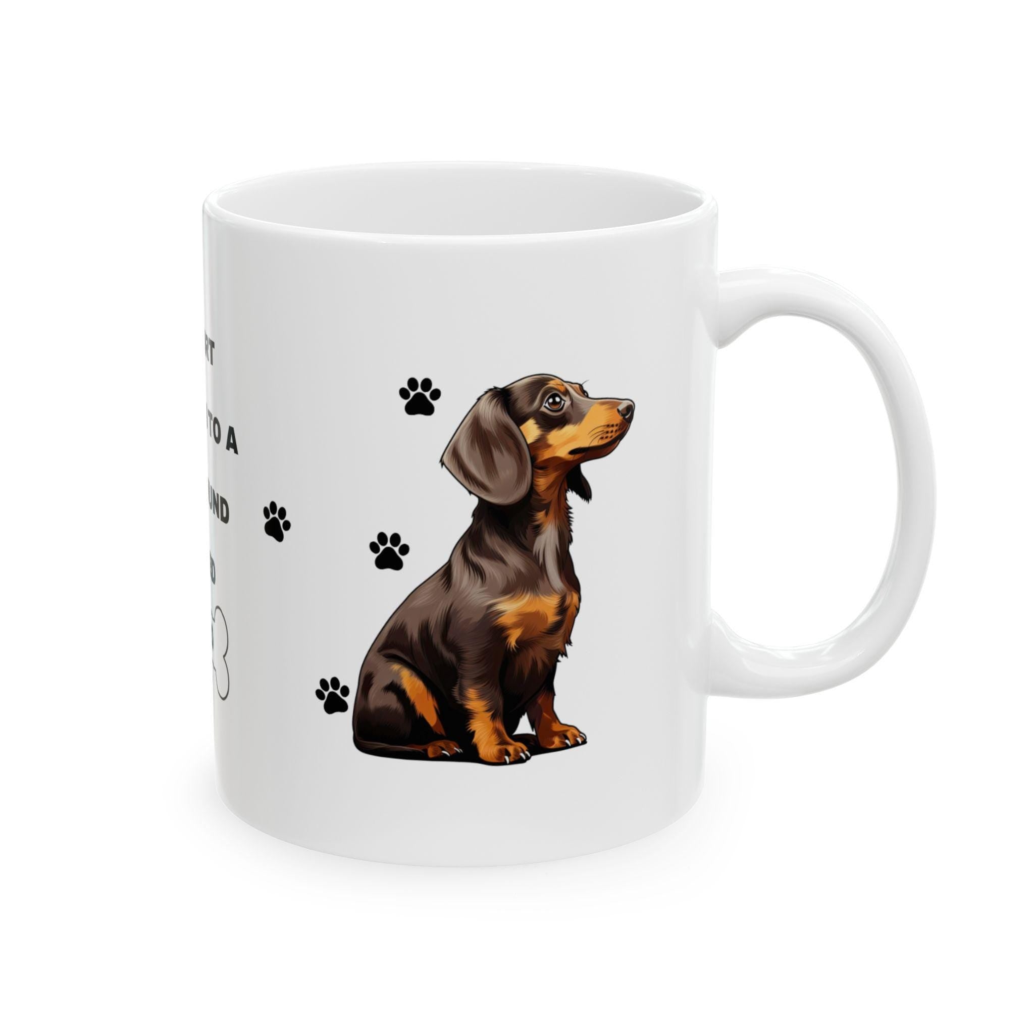Personalised Dachshund Mug: Dog Lover Gift