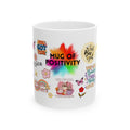 Personalised mug of positivity, you are enough, just be you, gift.