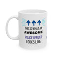 Awesome Police Officer Mug, Novelty Gift