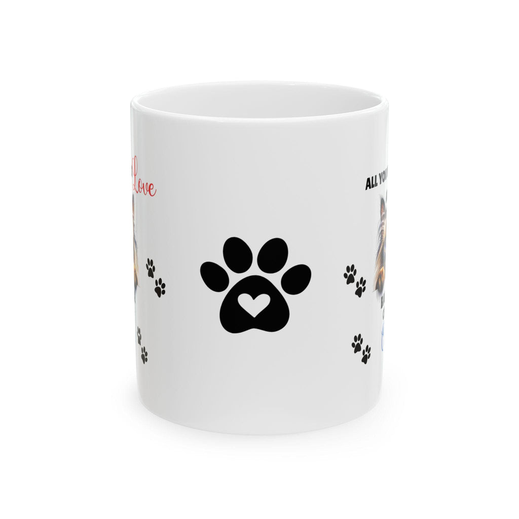 Personalized Balinese Cat Mug, Cute Cat Lover Gift