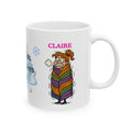 Just a girl who's always cold, mug, personalised, cute, fun.