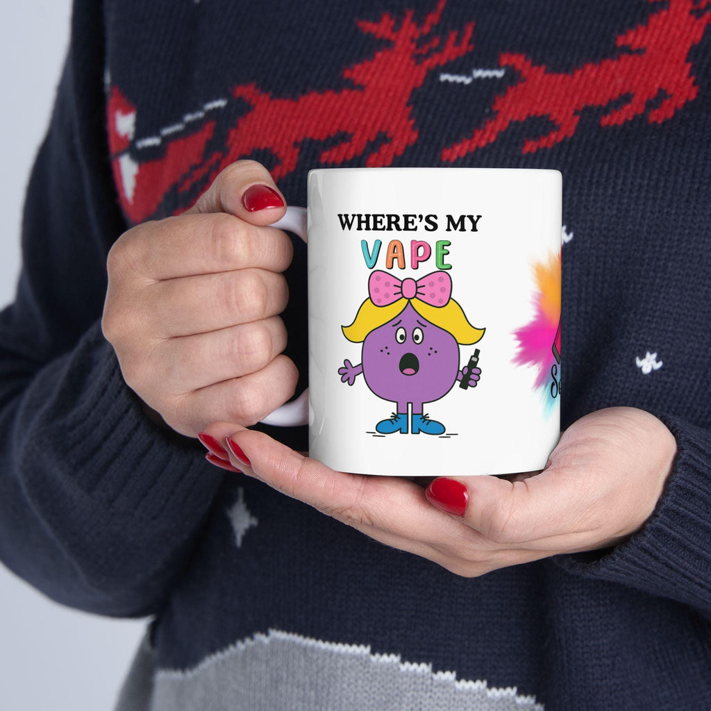 Where's My Vape Mug, Personalised Gift