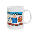 Personalised Funny Weight Loss Jab Mug, Appetite Has Left The Chat, 11oz Ceramic