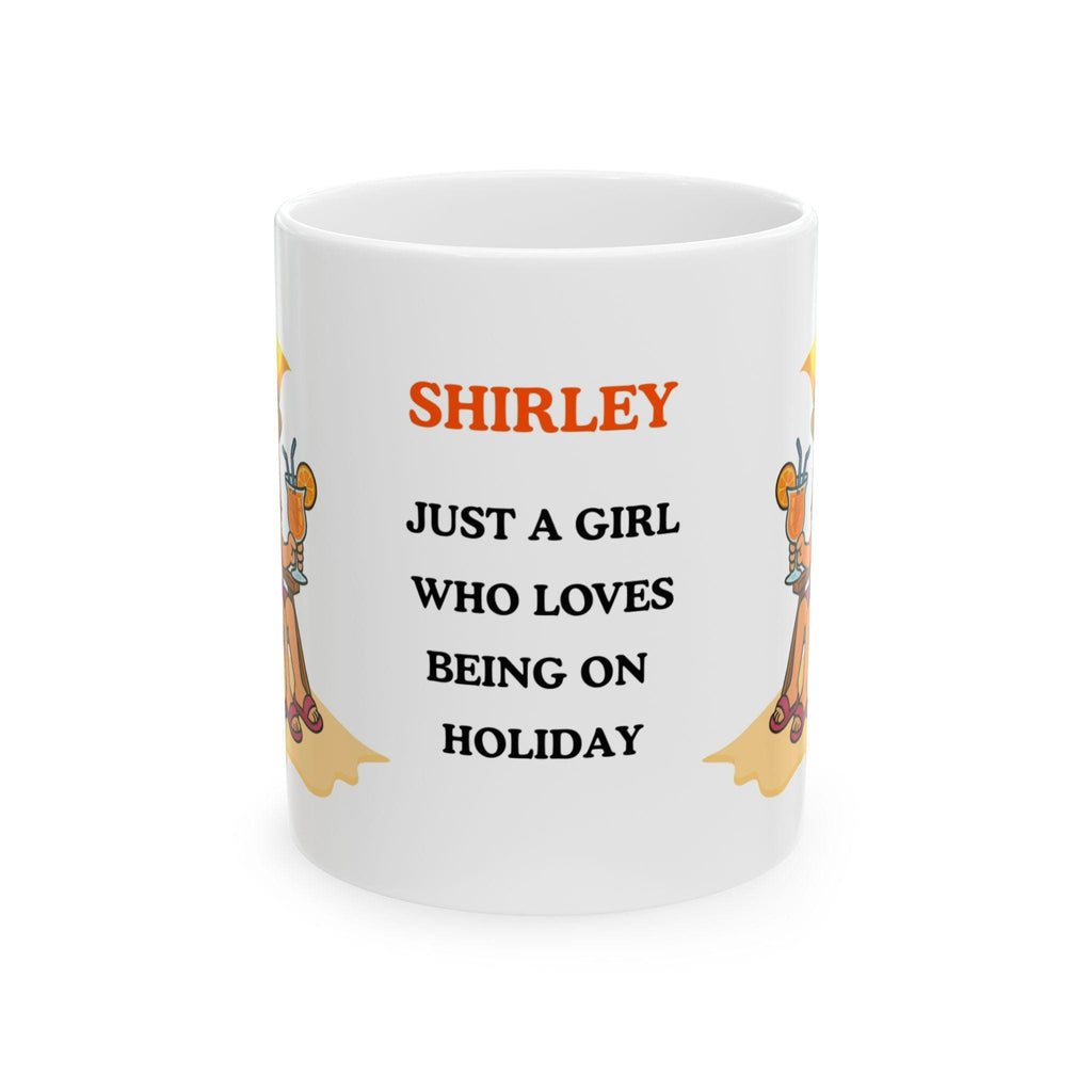 Holiday Lover Mug, Personalised Vacation Gift
