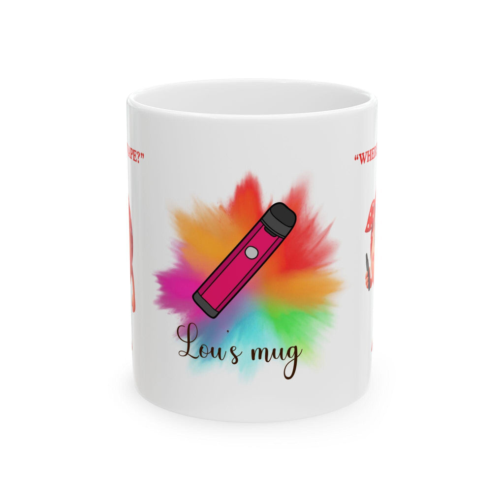 Where's My Vape personalised mug, Funny Gift