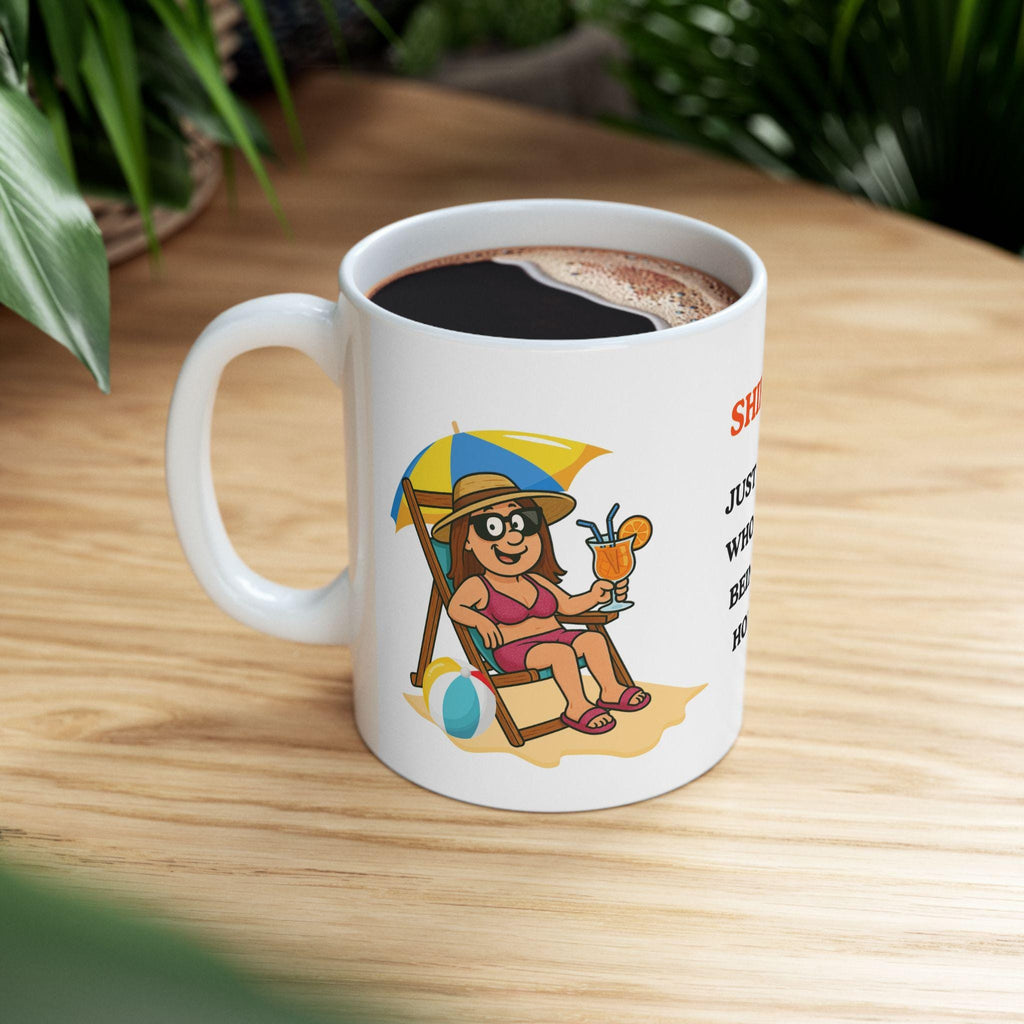 Holiday Lover Mug, Personalised Vacation Gift