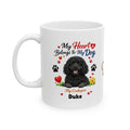 Personalised Cockapoo Dog Mug, Black Cockapoo Lover Gift