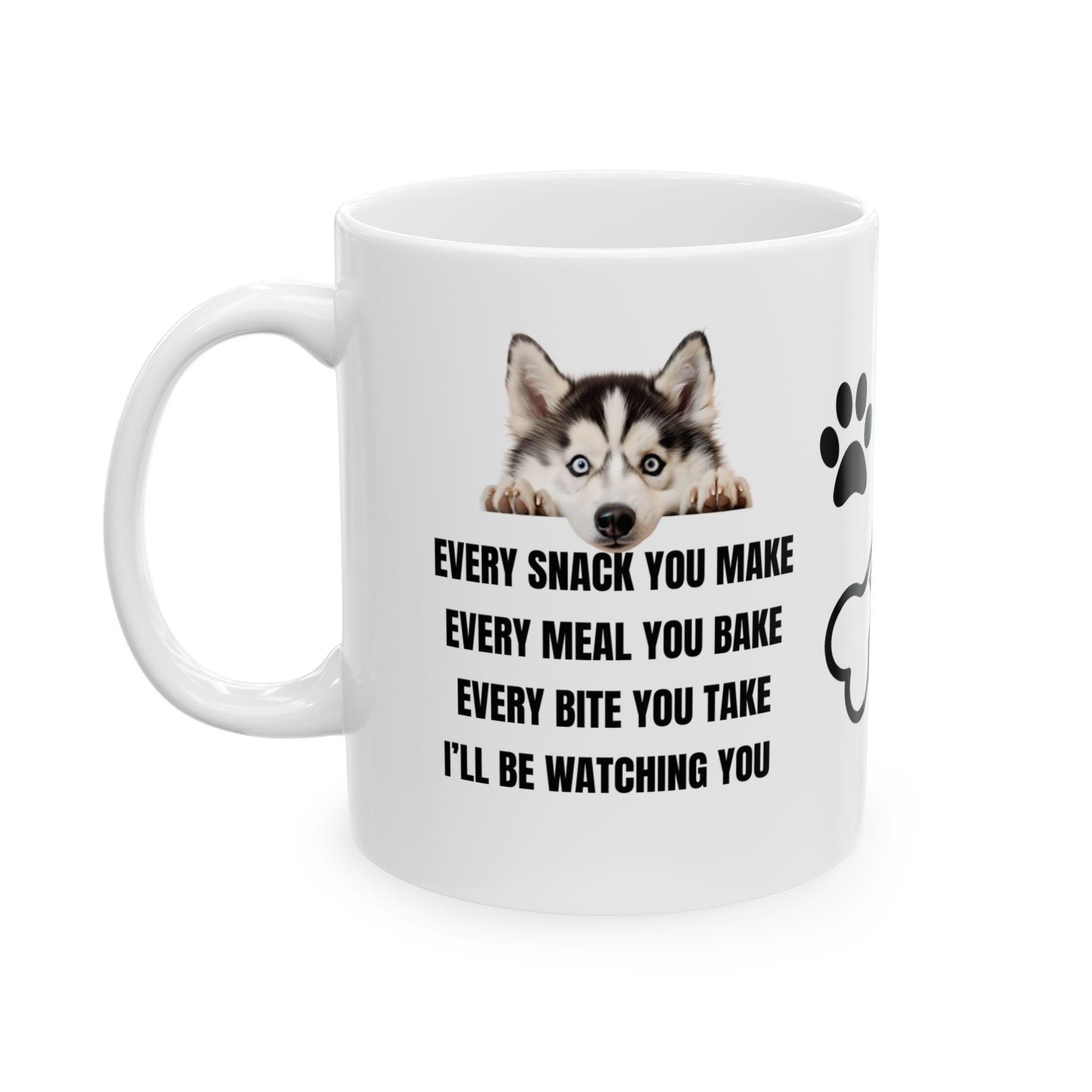 Husky i'll be watching you: Dog Lover Gift, funny
