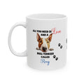 Personalised Bull Terrier Mug: Dog Lover Gift, 11oz Ceramic Coffee Cup Drinkware