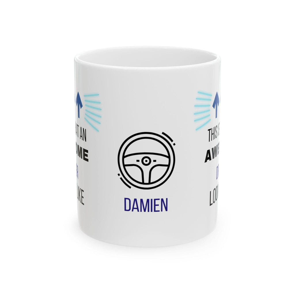 This is what an awesome Driver looks like, Novelty, Gift, Work, Fun, Cup, Ceramic, Coffee, Personalised