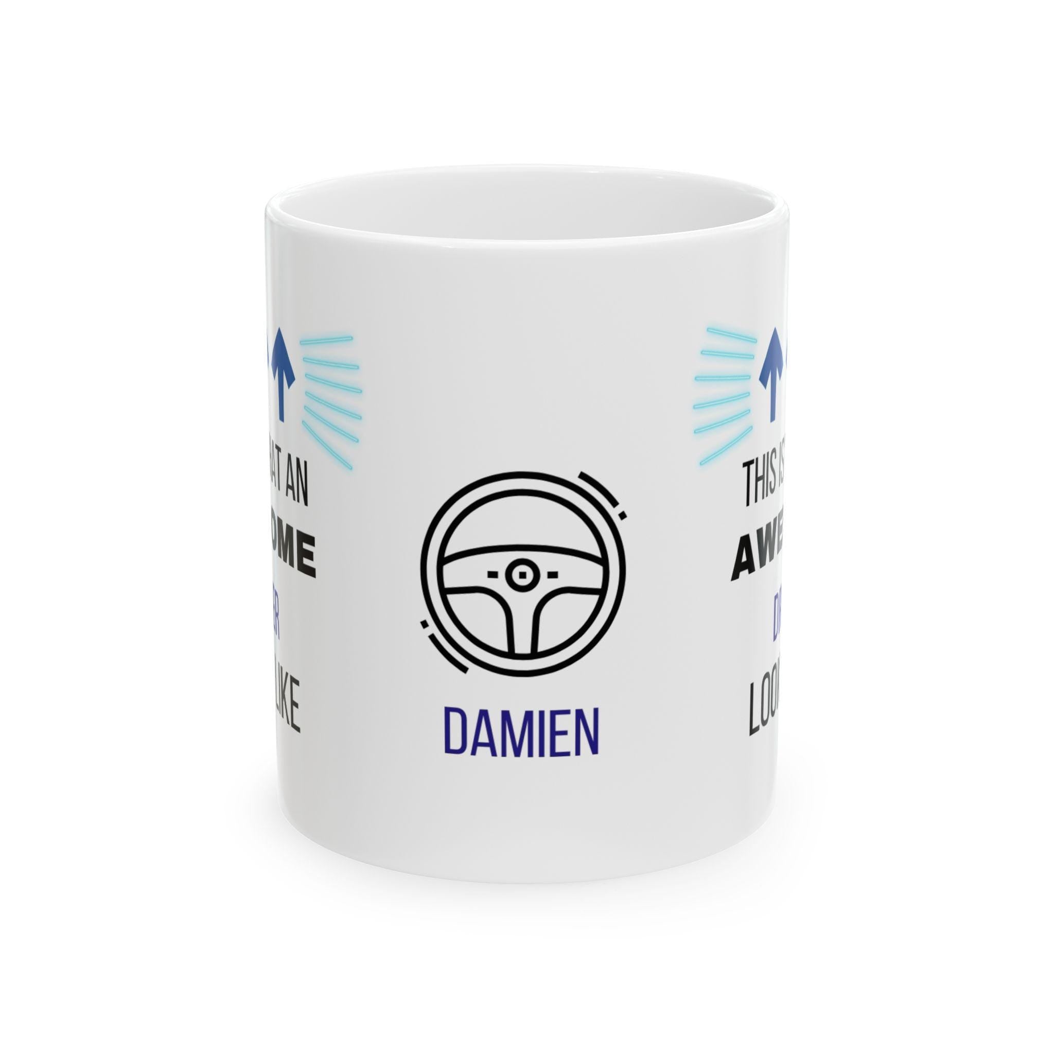 This is what an awesome Driver looks like, Novelty, Gift, Work, Fun, Cup, Ceramic, Coffee, Personalised