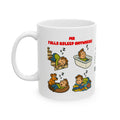 Mr Falls Asleep Anywhere, mug, personalised, fun, man, gift, sleepy