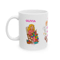 Personalised Knitting Mug, Just a Girl Who Loves Knitting, 11oz Beverage Cup