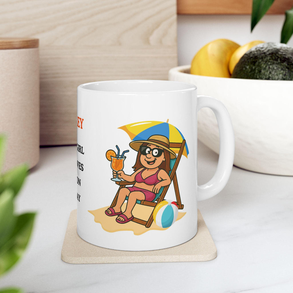 Holiday Lover Mug, Personalised Vacation Gift