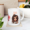 Personalised Morning Person Mug, Funny Coffee Gift