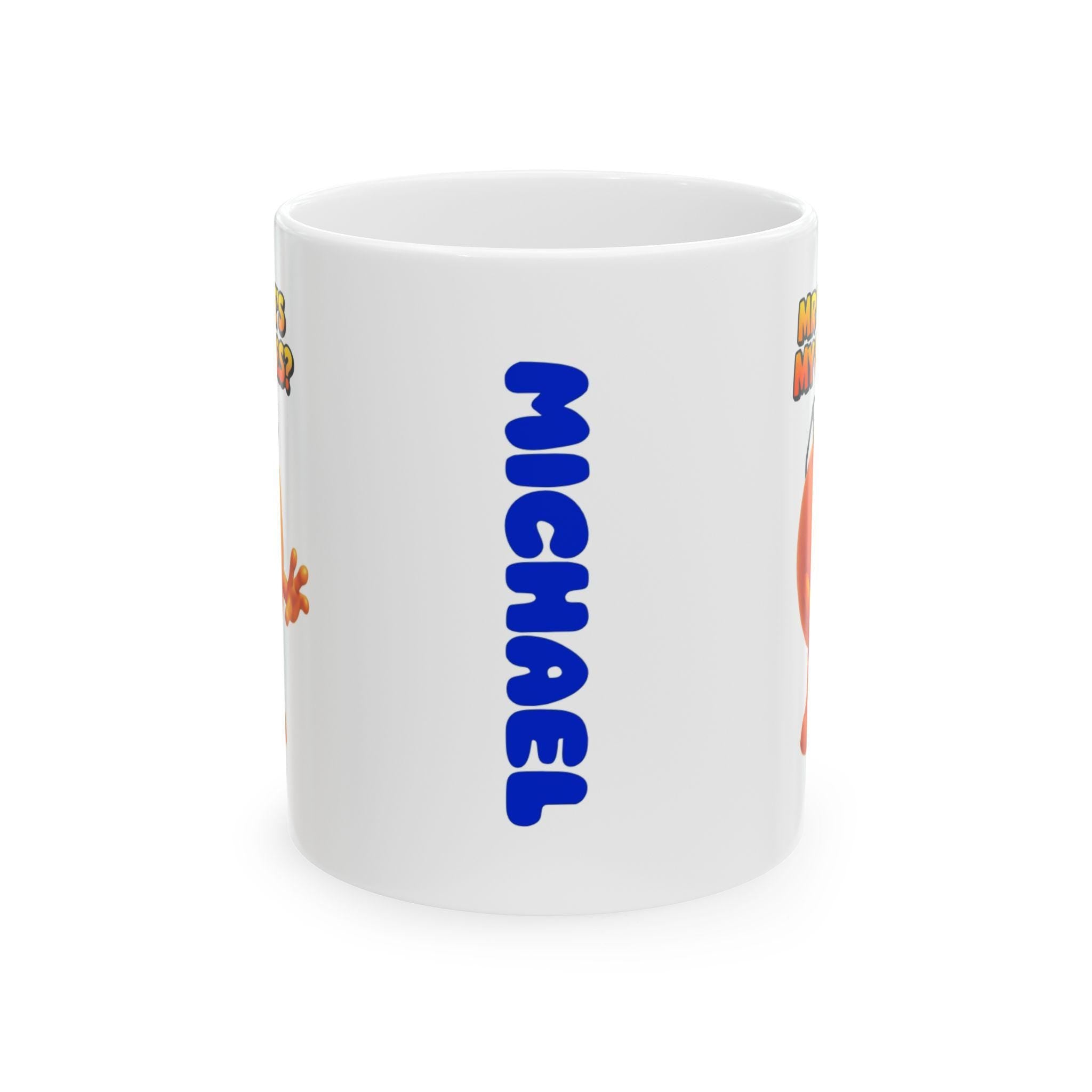 Personalised Mr. Where's My Glasses Mug, Novelty Coffee Cup