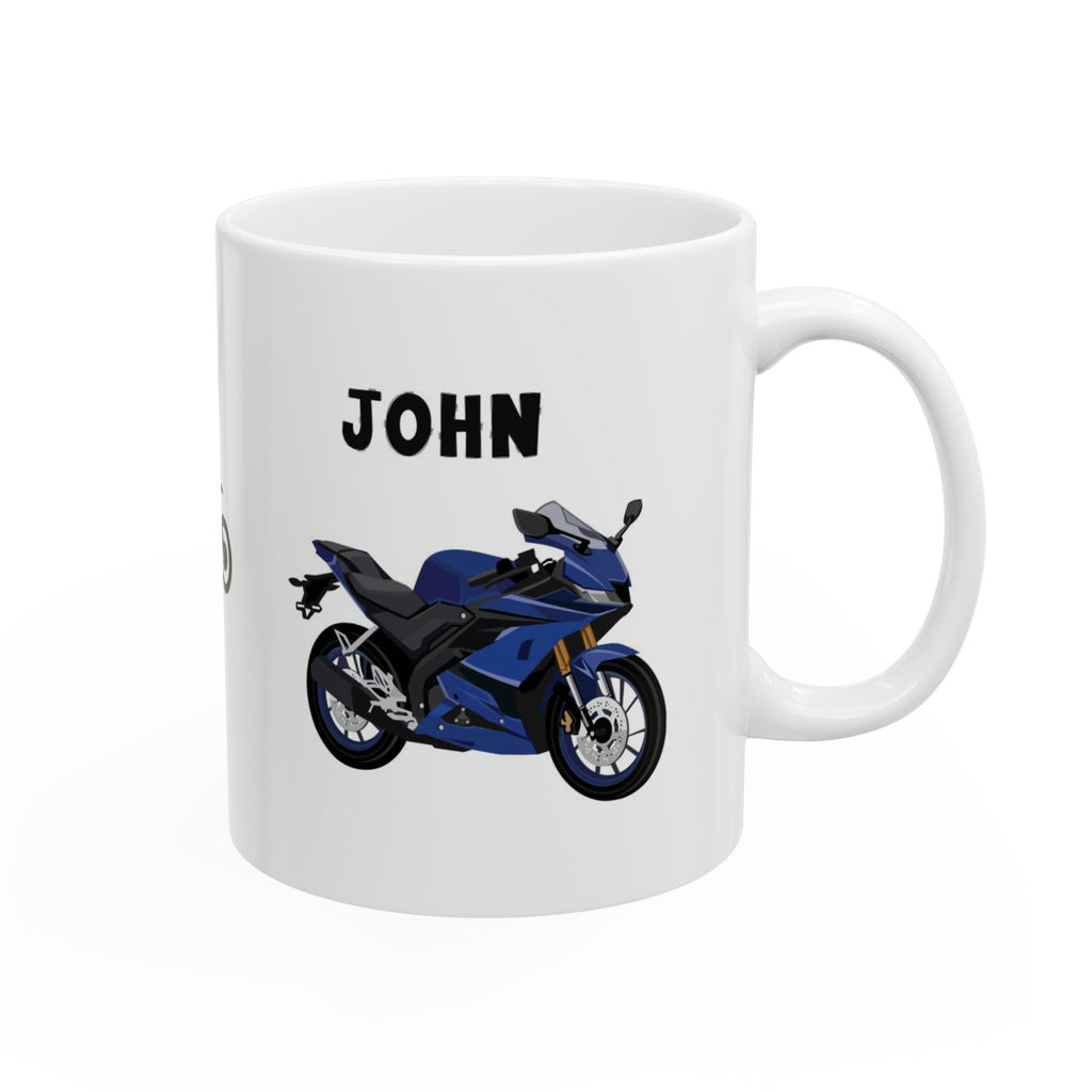 Motorbike, Cup, Novelty, Bike, Gift, Work, Fun, Cup, Ceramic, Coffee, Personalised, Game