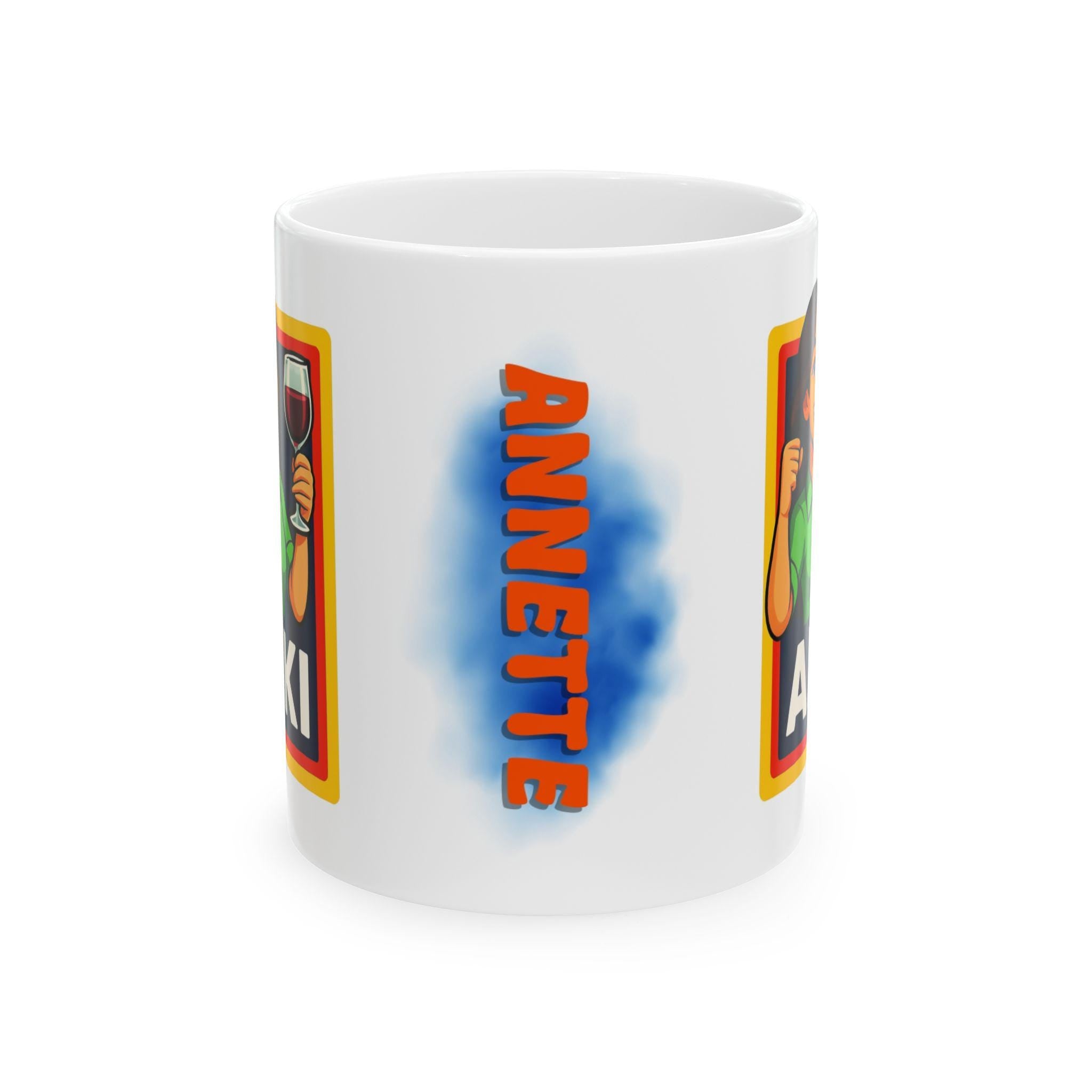 Personalised Alki Alcohol Alcoholic Mug, Funny, Her, Miss, Secret Santa, 11oz Ceramic cup