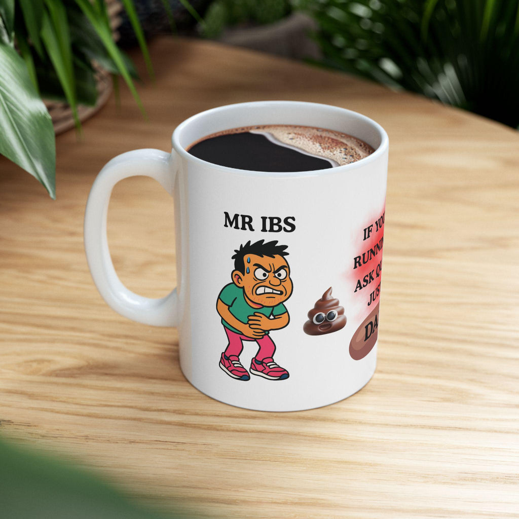 Personalised Mr IBS Mug, Funny Novelty Gift