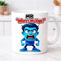 Mr Where's My Vape Mug, Personalised Funny Gift