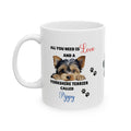 Personalised Yorkshire Terrier Mug: Dog Lover Gift