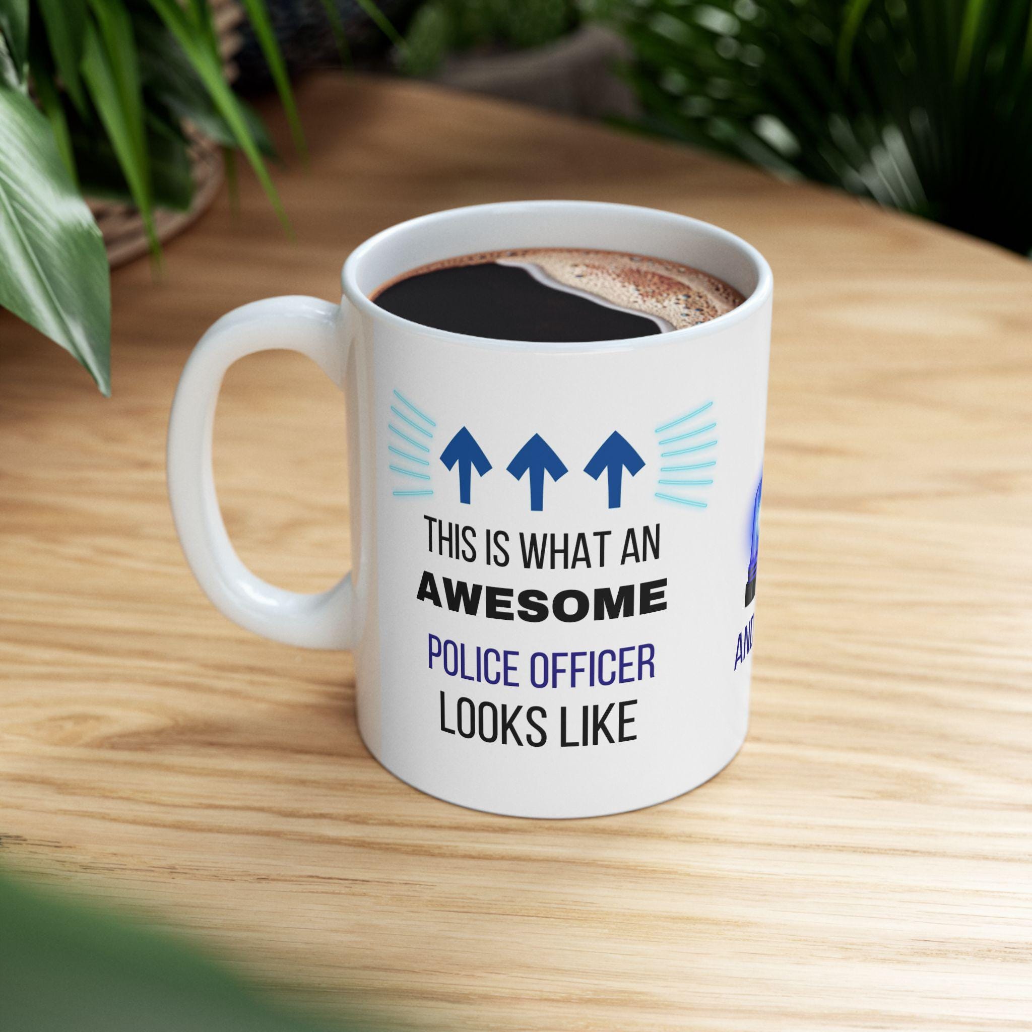 Awesome Police Officer Mug, Novelty Gift