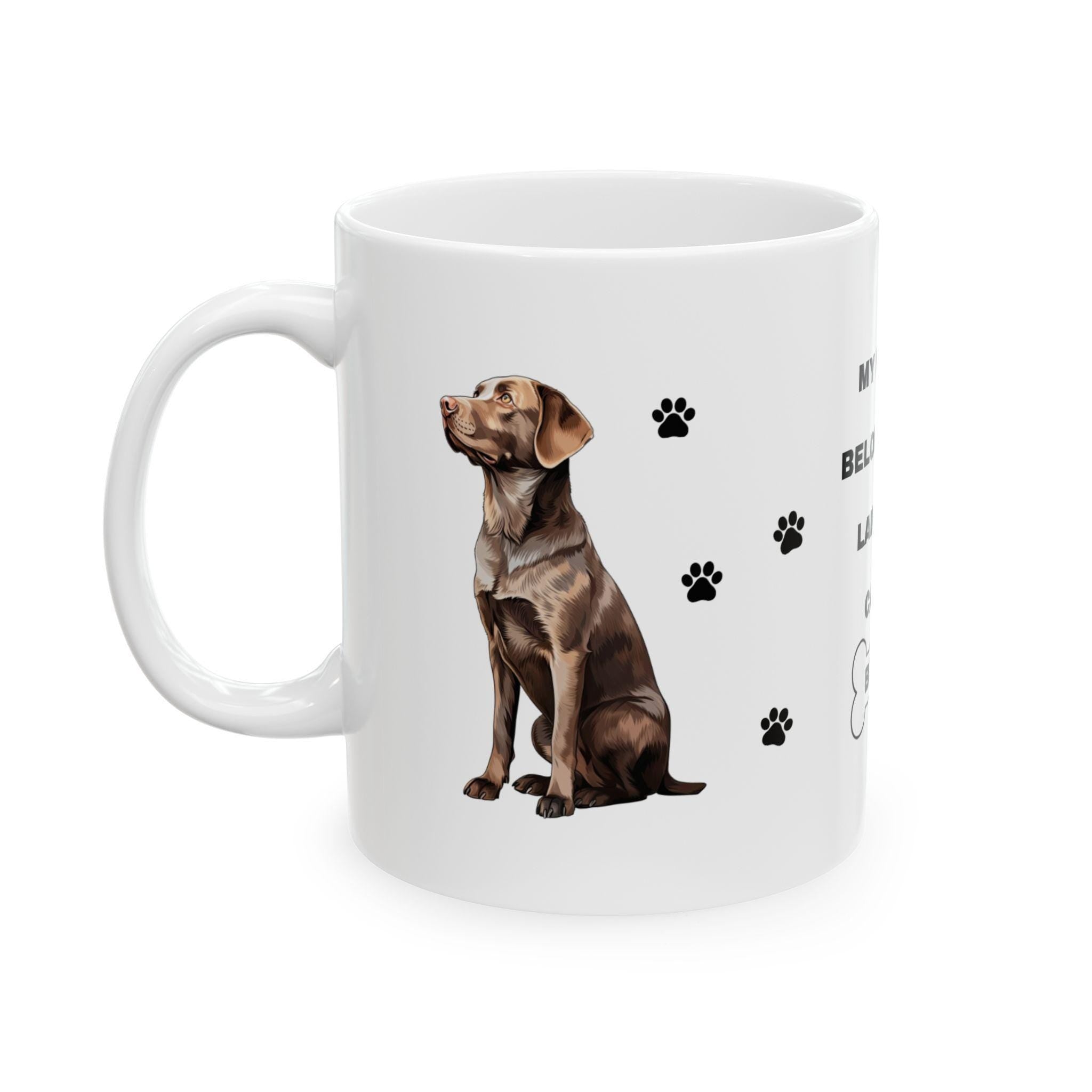 Personalised Labrador Mug: Dog Lover Gift