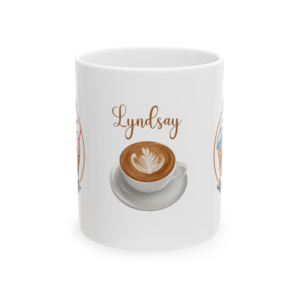 Personalised Coffee Lover Mug, "Just a Girl Who Loves Coffee"