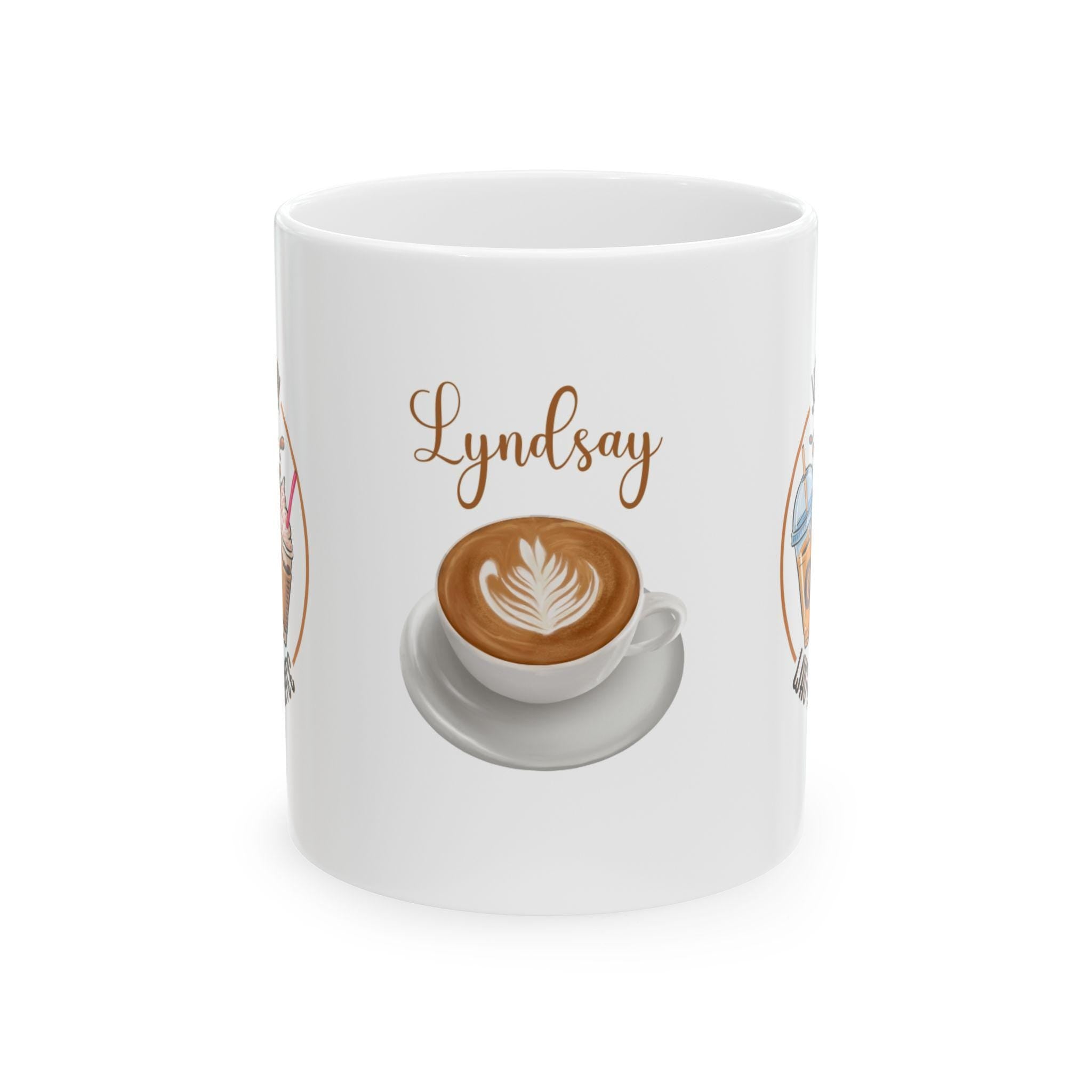 Personalised Coffee Lover Mug, "Just a Girl Who Loves Coffee"