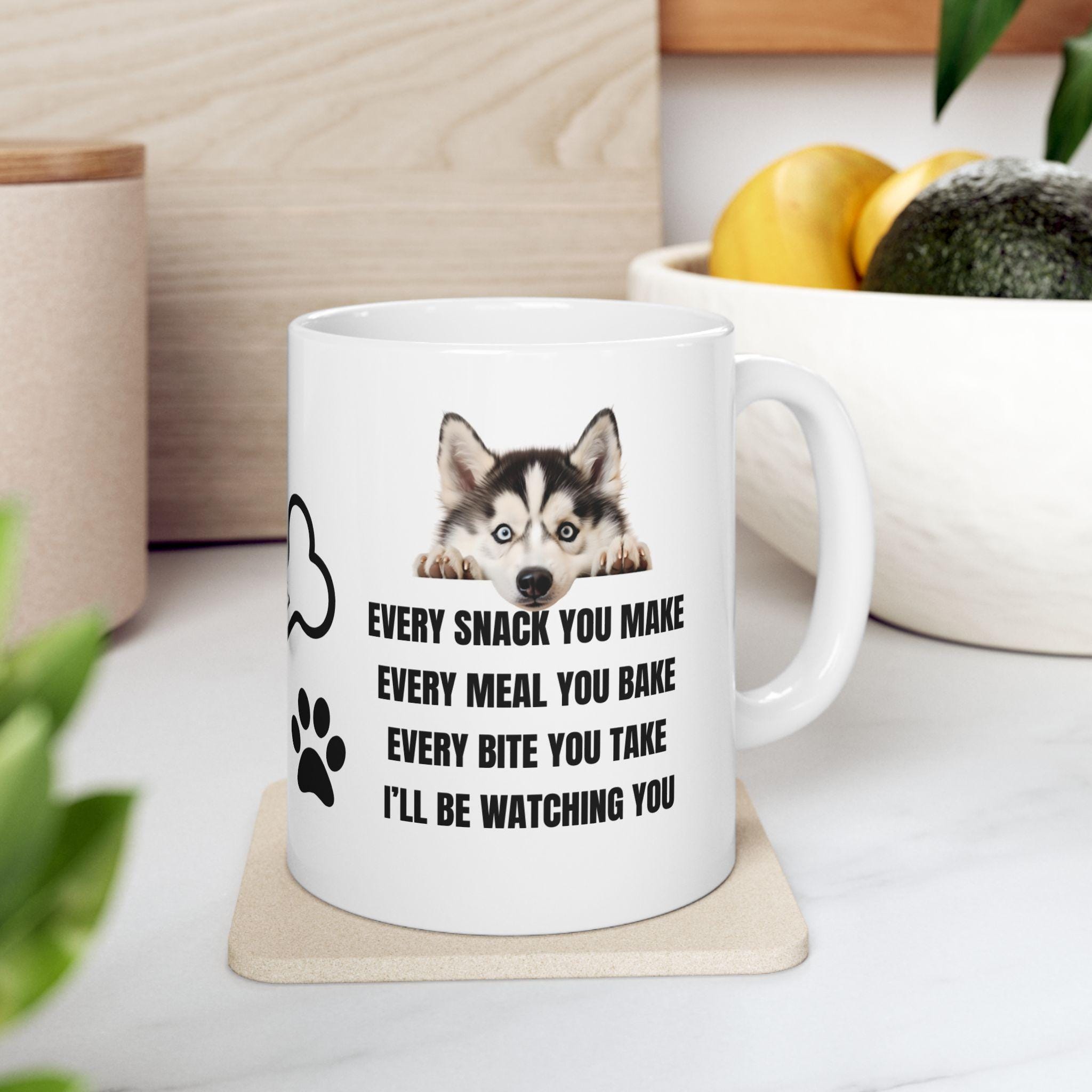 Husky i'll be watching you: Dog Lover Gift, funny