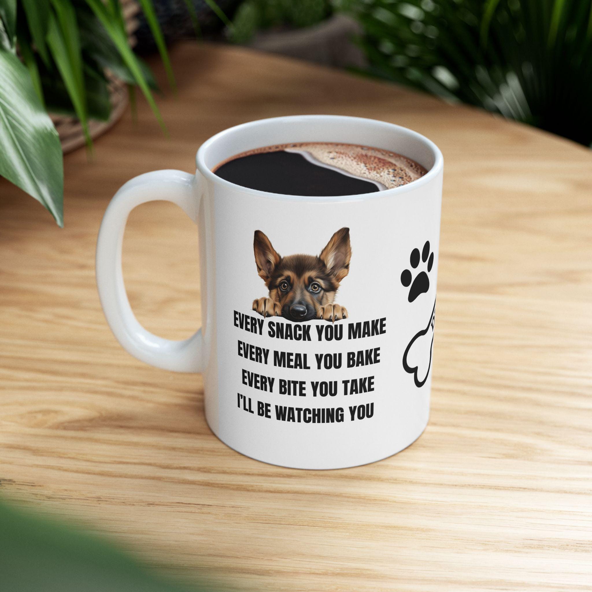 German shepherd i'll be watching you: Dog Lover Gift, funny