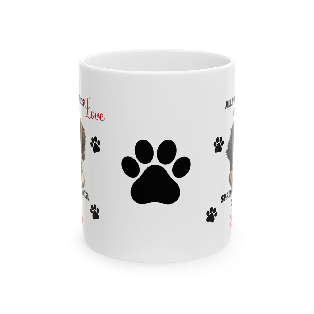 Personalised Springer Spaniel Mug: Dog Lover Gift