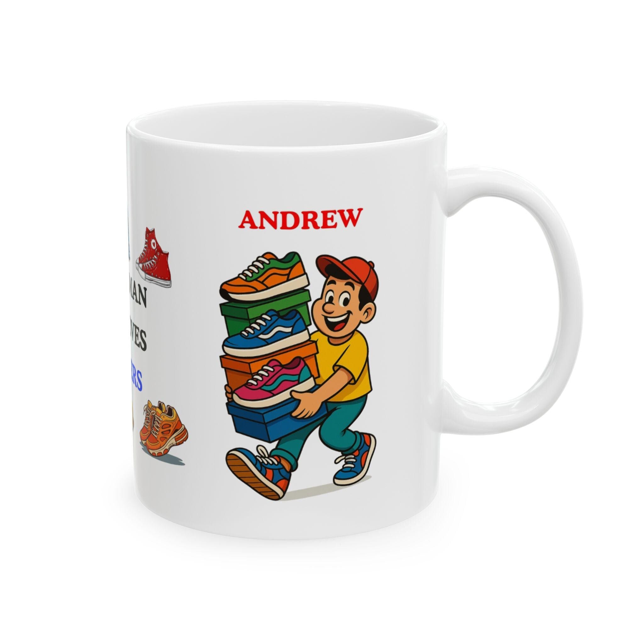 Personalised Trainer Lover Mug, Gift For Him